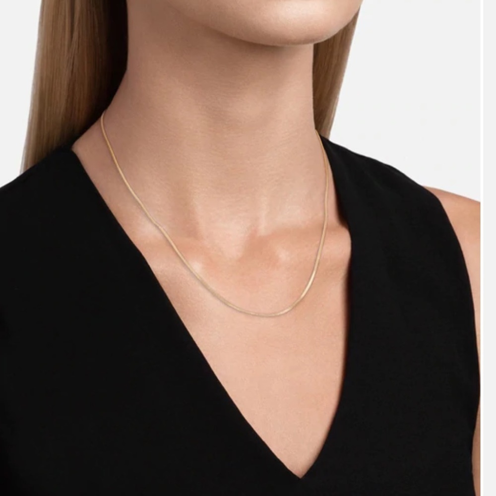 NEW Miansai 1.3mm Cuban Chain Necklace Gold